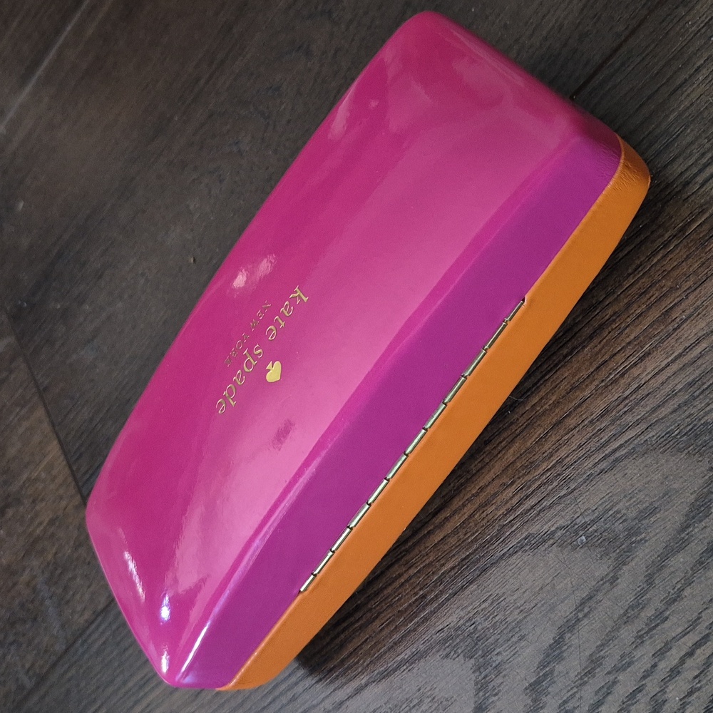 Pair Of Kate Spade Glasses Case With One Lens Cloth. Nice Condition - Picture 5 of 7